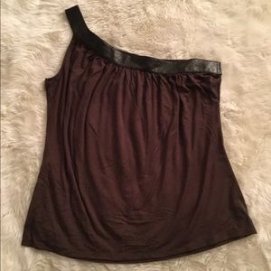 One shoulder tank top